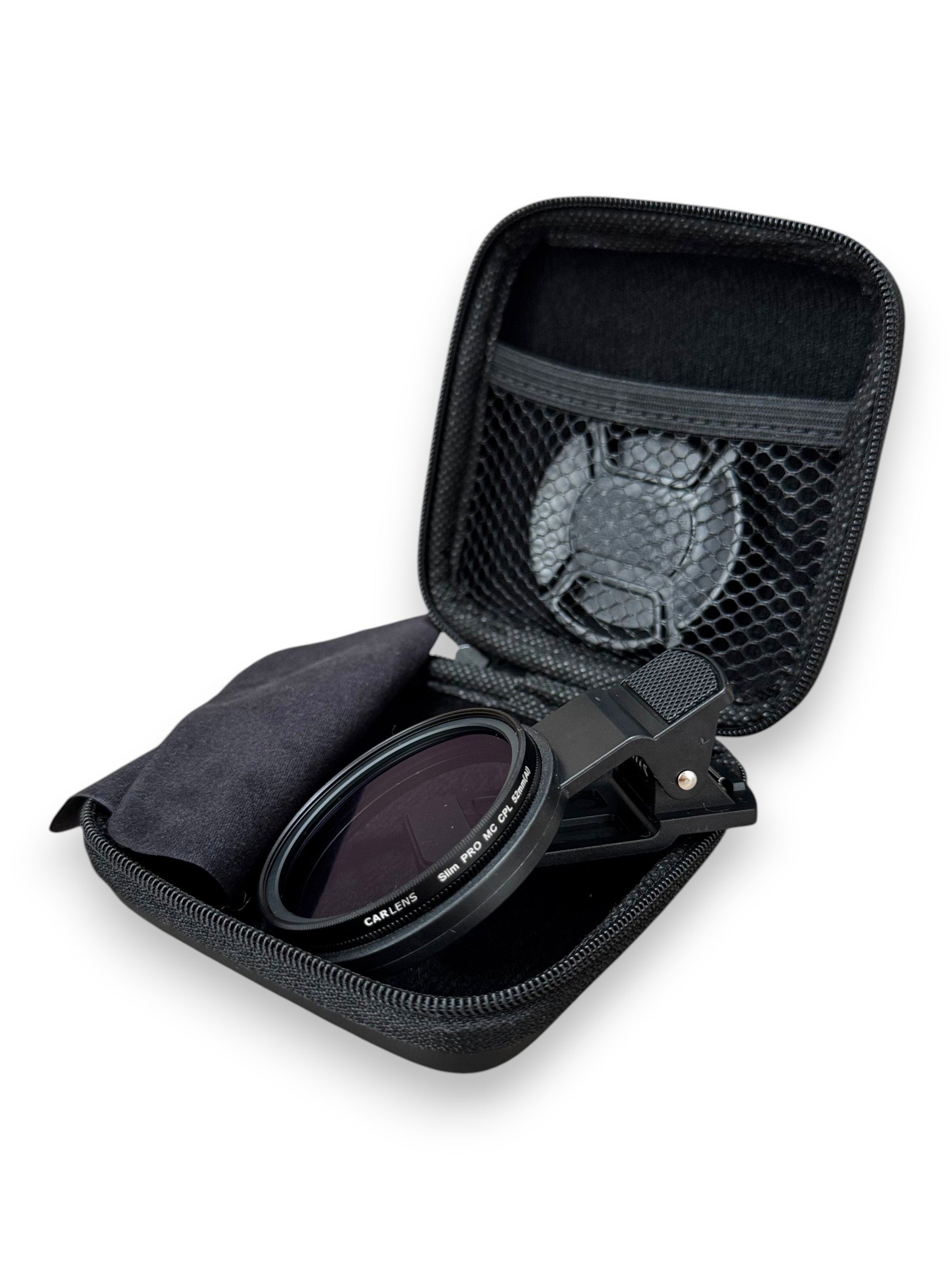 CarLens CPL - Smartphone Clip-On Filter for Car Photography